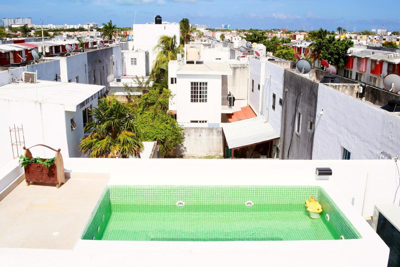 Departamento Privado, Nuevo Jacuzzi Rooftop, Ac, Gran Wf Cancún Eksteriør bilde